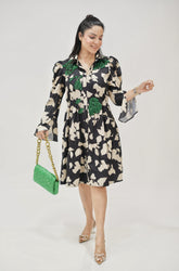 Floral A line Dress